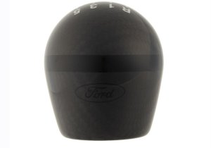 Ford Focus Shift Knob - Ford Racing - Carbon Fiber - Black - `13-`17